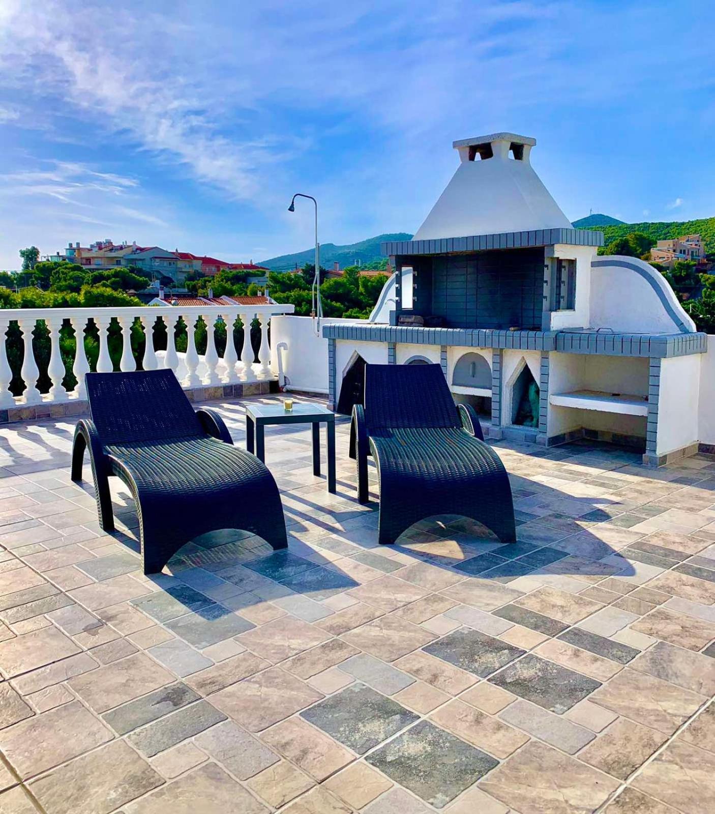 Sounio Golden View Villas Sounion Luaran gambar